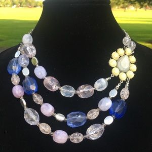 NY Gorgeous Beads Statement Necklace